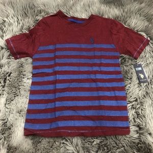 U.S Polo Assn. | Kids Striped Shirt | Size 10/12
